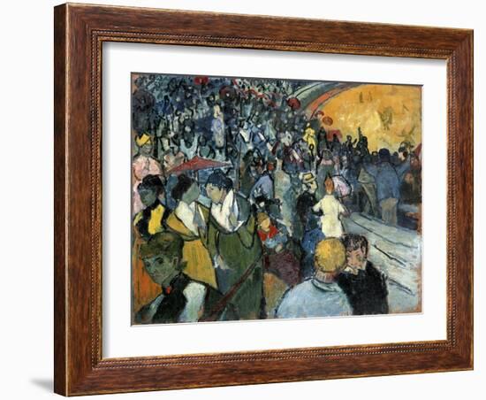 The Arena at Arles, 1888-Vincent van Gogh-Framed Giclee Print