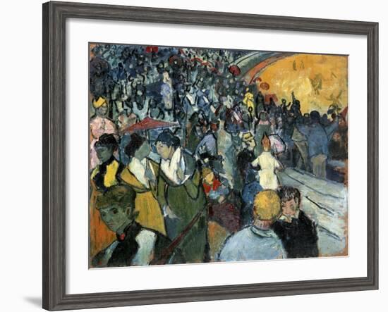 The Arena at Arles, 1888-Vincent van Gogh-Framed Giclee Print