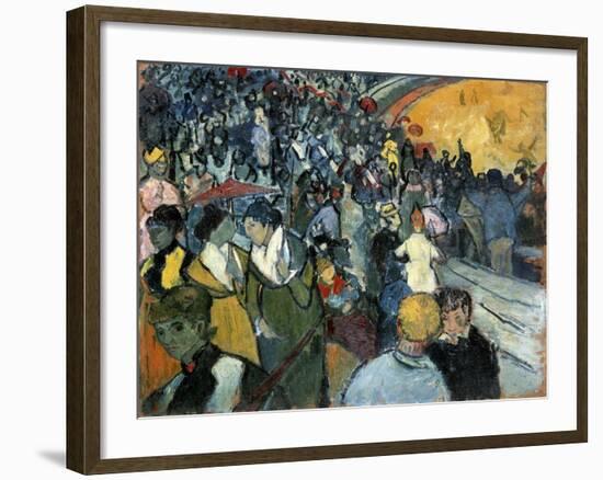 The Arena at Arles, 1888-Vincent van Gogh-Framed Giclee Print