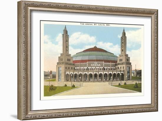 The Arena, St. Louis, Missouri-null-Framed Art Print