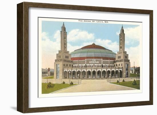 The Arena, St. Louis, Missouri-null-Framed Art Print