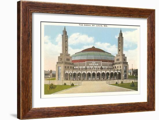 The Arena, St. Louis, Missouri-null-Framed Art Print