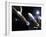 The Ares I Crew Launch Vehicle and the Ares V Cargo Launch Vehicle-Stocktrek Images-Framed Photographic Print