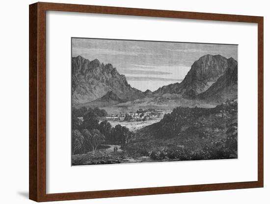 The Argandab Valley, Showing on the right the Hills of the Baba Wali Pass', c1880-Unknown-Framed Giclee Print