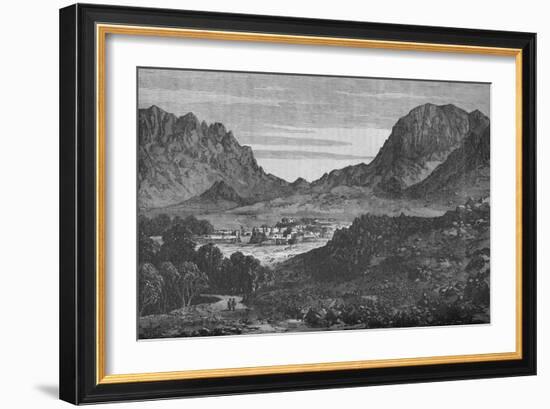 The Argandab Valley, Showing on the right the Hills of the Baba Wali Pass', c1880-Unknown-Framed Giclee Print