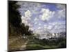 The Argenteuil Basin - by Claude Monet, 1875, Musée D'orsay-Claude Monet-Mounted Giclee Print