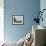 The Argenteuil Basin-Claude Monet-Framed Giclee Print displayed on a wall