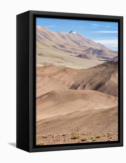 The Argentinian Altiplano along Routa 27 between Pocitos and Tolar Grande, Argentina-Martin Zwick-Framed Premier Image Canvas