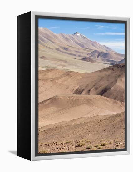 The Argentinian Altiplano along Routa 27 between Pocitos and Tolar Grande, Argentina-Martin Zwick-Framed Premier Image Canvas