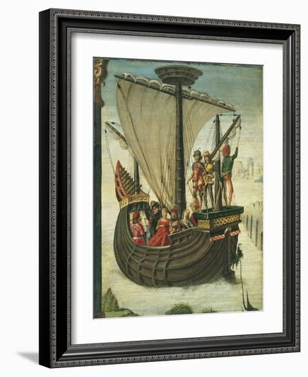 The Argonauts Leaving Colchis-Ercole de' Roberti-Framed Giclee Print