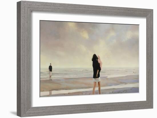 The Argument-Mark Van Crombrugge-Framed Art Print