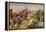 'The Argyll & Sutherland Highlanders. The Thin Red Line at Balaclava', 1854, (1939)-Unknown-Framed Premier Image Canvas