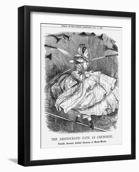 The Aristocratic Fate at Cremorne, 1858-null-Framed Giclee Print