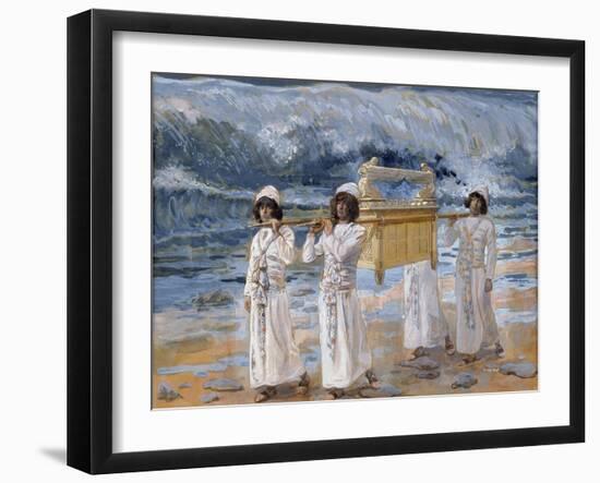 The Ark of the Covenant Passes over the Jordan-James Tissot-Framed Giclee Print