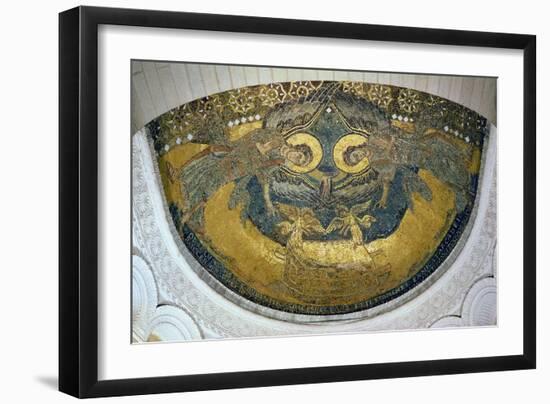 The Ark of the Covenant Supported by Cherubim, from the Semi-Dome of the East Apse-null-Framed Giclee Print