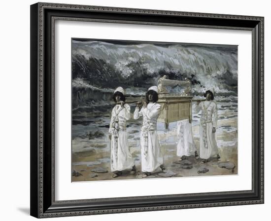 The Ark Passes over the Jordan-James Tissot-Framed Giclee Print