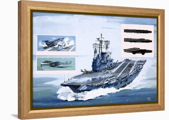 The Ark Royal-John S. Smith-Framed Premier Image Canvas