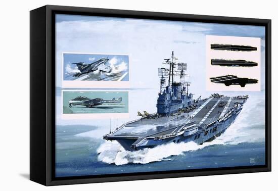 The Ark Royal-John S. Smith-Framed Premier Image Canvas