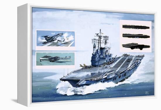 The Ark Royal-John S. Smith-Framed Premier Image Canvas