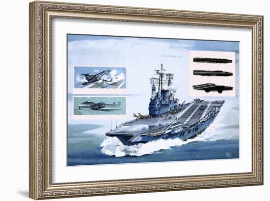 The Ark Royal-John S. Smith-Framed Giclee Print