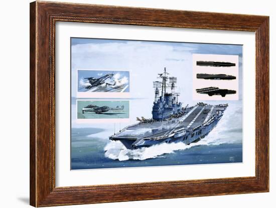 The Ark Royal-John S. Smith-Framed Giclee Print