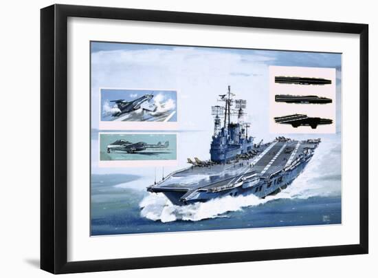 The Ark Royal-John S. Smith-Framed Giclee Print