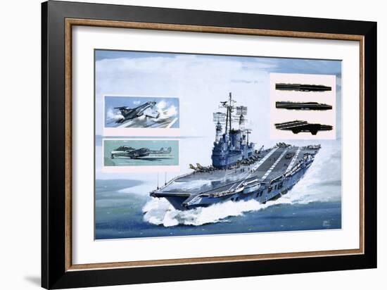 The Ark Royal-John S. Smith-Framed Giclee Print