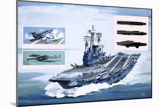 The Ark Royal-John S. Smith-Mounted Giclee Print