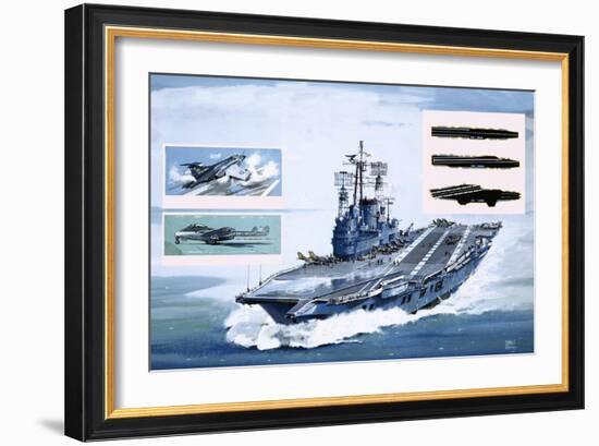 The Ark Royal-John S. Smith-Framed Giclee Print