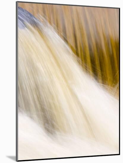 The Arklet Water in Spate, Stirlingshire, Scotland, UK, 2007-Niall Benvie-Mounted Photographic Print