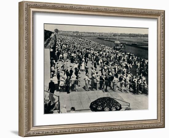 The Arlington Race Track, Chicago, c1930-Unknown-Framed Photographic Print