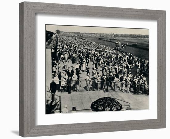 The Arlington Race Track, Chicago, c1930-Unknown-Framed Photographic Print