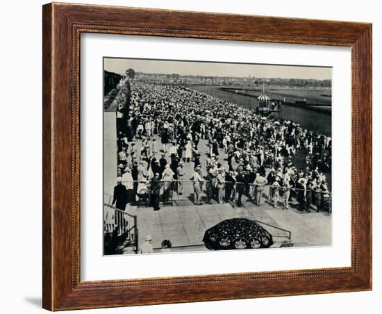 The Arlington Race Track, Chicago, c1930-Unknown-Framed Photographic Print