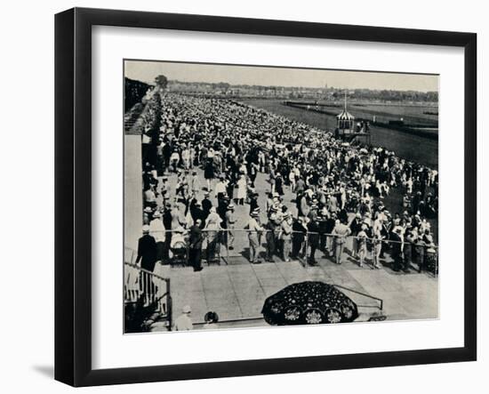 The Arlington Race Track, Chicago, c1930-Unknown-Framed Photographic Print