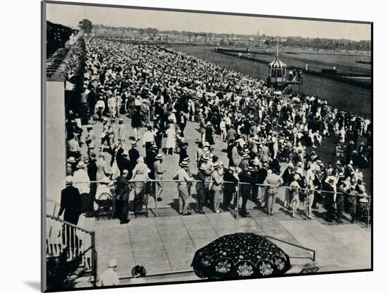 The Arlington Race Track, Chicago, c1930-Unknown-Mounted Photographic Print