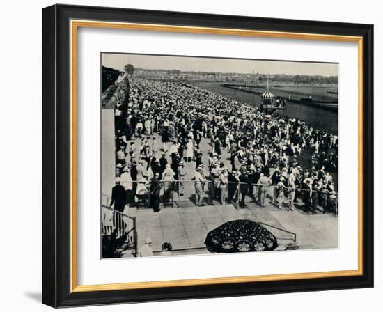 The Arlington Race Track, Chicago, c1930-Unknown-Framed Photographic Print