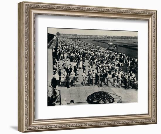 The Arlington Race Track, Chicago, c1930-Unknown-Framed Photographic Print