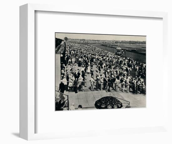 The Arlington Race Track, Chicago, c1930-Unknown-Framed Photographic Print