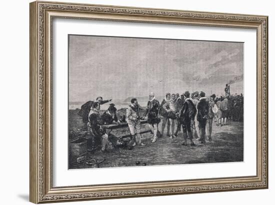 The Armada in Sight 1588-John Singer Sargent-Framed Giclee Print