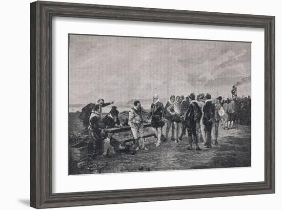 The Armada in Sight 1588-John Singer Sargent-Framed Giclee Print