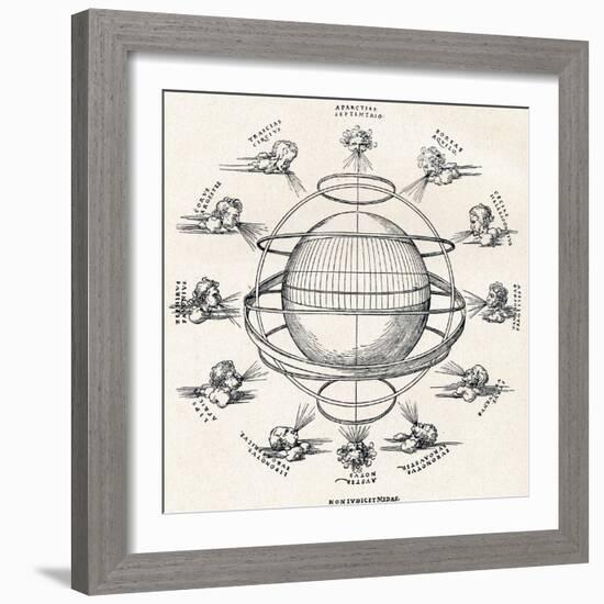 The Armillary Sphere, 1525-Albrecht Dürer-Framed Giclee Print