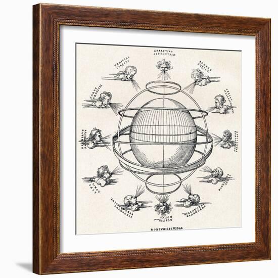 The Armillary Sphere, 1525-Albrecht Dürer-Framed Giclee Print