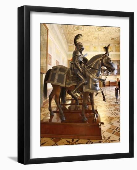 The Armours Room of the Winter Palace in St. Petersburg, Russia-Dennis Brack-Framed Photographic Print