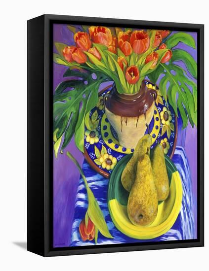 The Arms of Leaves (Les Bras Des Feuilles)-Isy Ochoa-Framed Premier Image Canvas