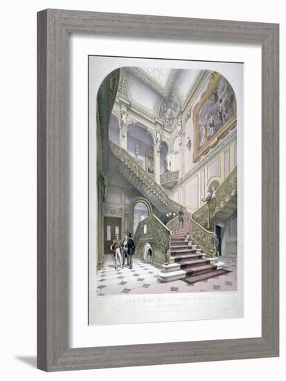 The Army and Navy Club, Pall Mall, Westminster, London, 1853-Robert Kent Thomas-Framed Giclee Print