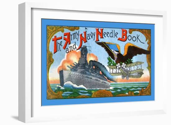 The Army And Navy Needle Book-null-Framed Art Print