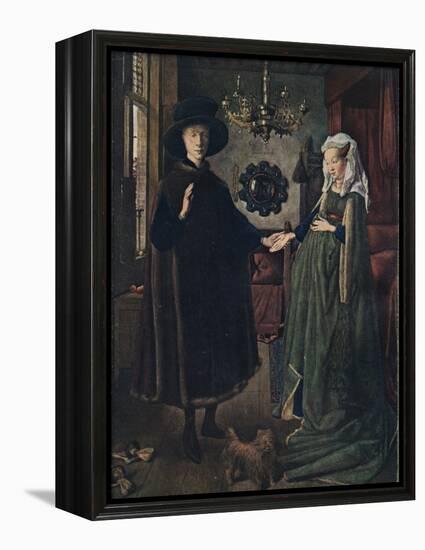 The Arnolfini Portrait, 1434, (1904)-Jan Van Eyck-Framed Premier Image Canvas