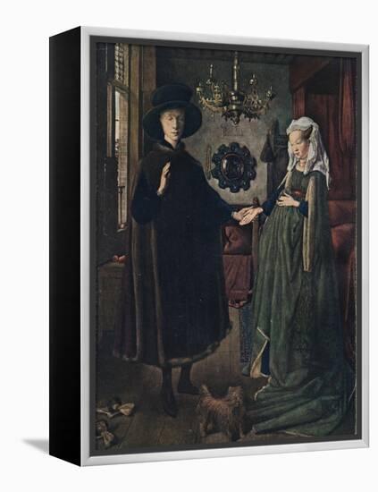 The Arnolfini Portrait, 1434, (1904)-Jan Van Eyck-Framed Premier Image Canvas