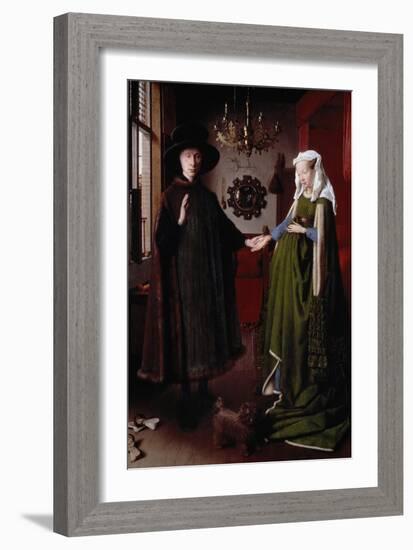 The Arnolfini Portrait-Jan van Eyck-Framed Giclee Print