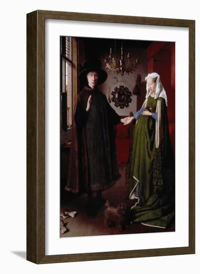 The Arnolfini Portrait-Jan van Eyck-Framed Giclee Print